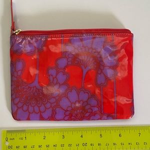 ♠️ kate spade's "♠️ Twirl" Cosmetic Bag - Purple and Red - EUC Gorgeous!